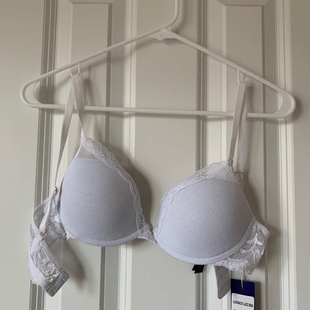 Pepper Laidback Lace Bra White